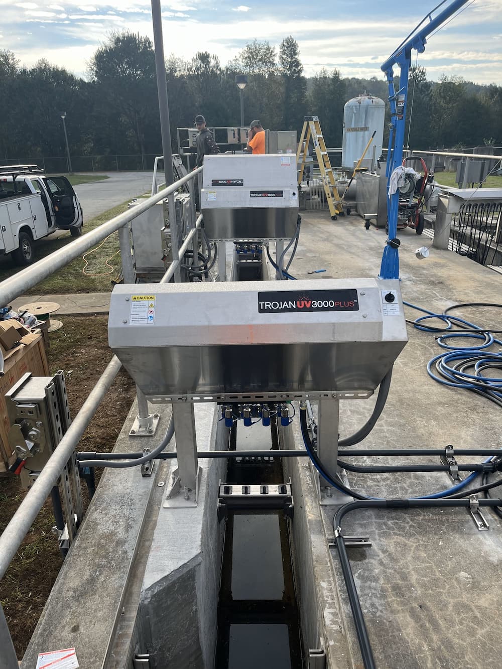 Concrete channel modifications