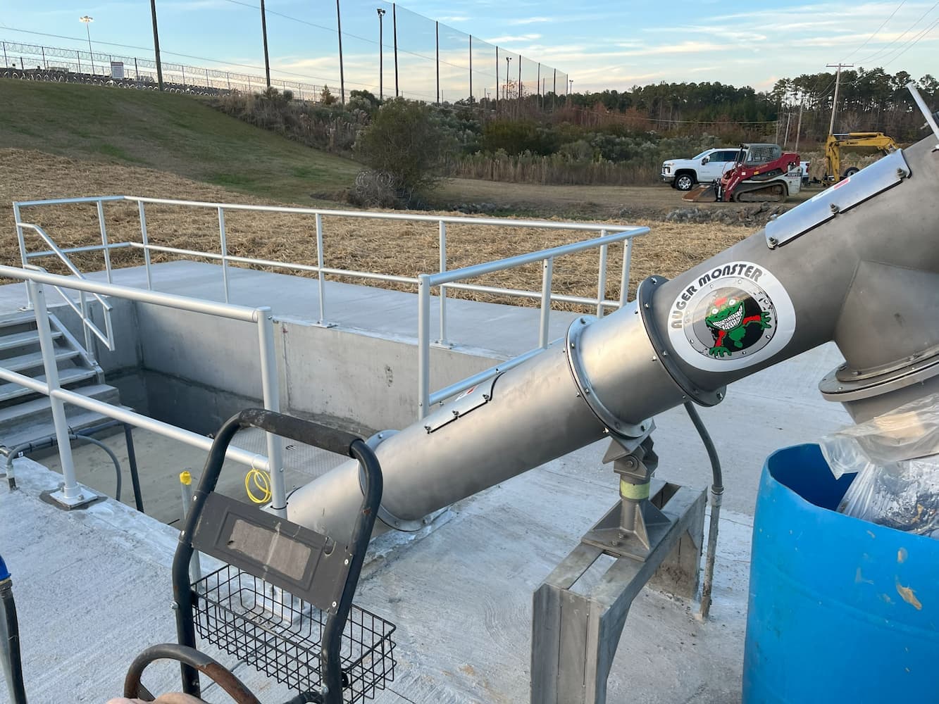 Compactor and bypass channel