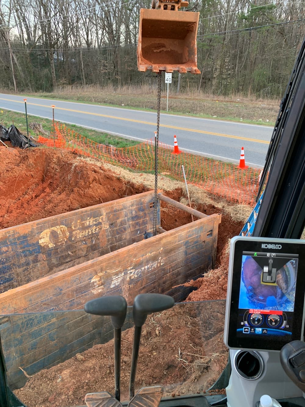 Water main installation